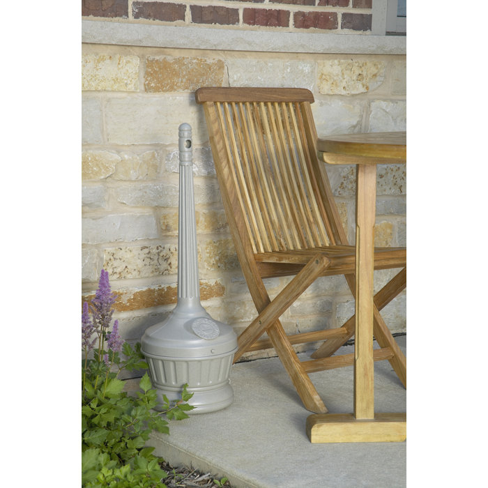 Commercial Zone Smokers' Outpost Seated Cigarette Receptacle & Reviews Wayfair